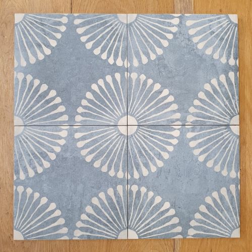 Spanish Blue Pattern Tiles